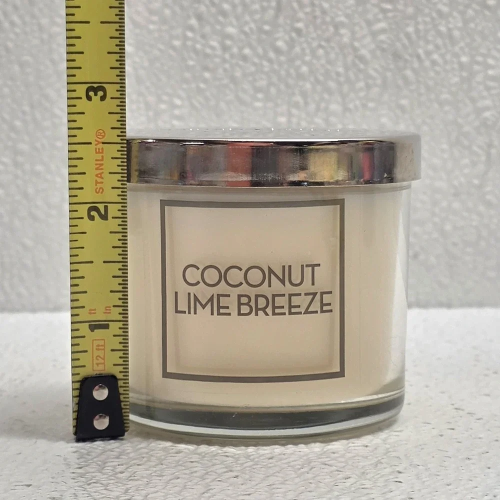 Bath & Body Works Coconut Lime Breeze Single Wick Candle 4 oz New Unburned